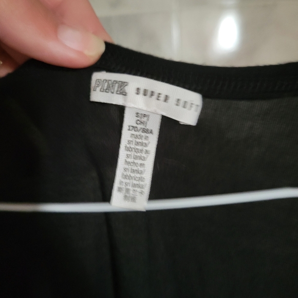 vs pink super soft vneck tee - Picture 2 of 4